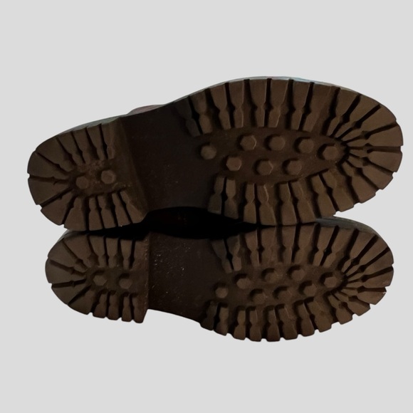 Only Women’s Combat Boots 6.5 Burgundy - Picture 14 of 16